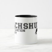 公式のダックスフントの感謝の社会の信号器のマグ マグカップ (中央)