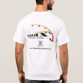 公式のチームワイシャツを競争させるクライマックス Tシャツ (裏面)