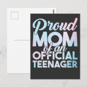 公式のティーンエイジャーマザー 自慢のティーンエイジャーマム ポストカード (正面/裏面)