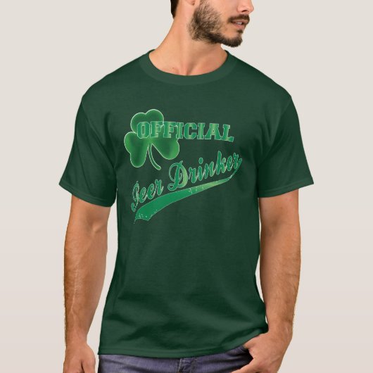 公式のビール好き Tシャツ (正面)