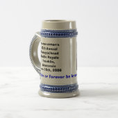 公式のブタのMauerの限定版ステイン ビールジョッキ (正面左)