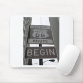 公式のルート66は印を始めます マウスパッド (マウス)