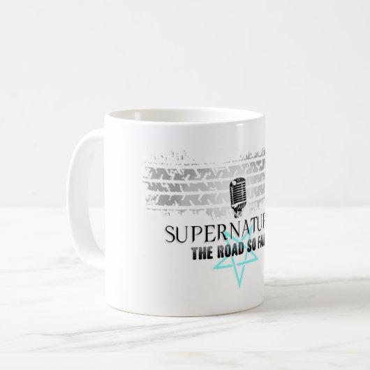 公式のロゴのコーヒー・マグ コーヒーマグカップ (正面左)