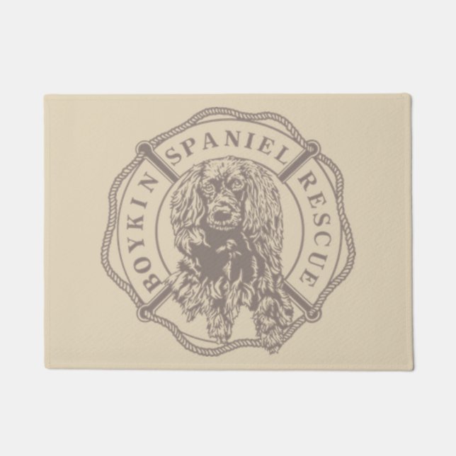 公式のロゴのドア・マット ドアマット (正面)