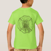 公式のロゴの子供のティー Tシャツ (裏面)