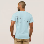 公式のワイシャツ Tシャツ (裏面フル)