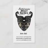 公式の人カード! 名刺 (裏面)