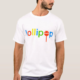 公式の人間の特徴をもつ棒つきキャンデー Tシャツ