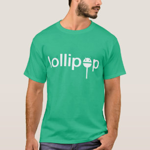 公式の人間の特徴をもつ棒つきキャンデー Tシャツ