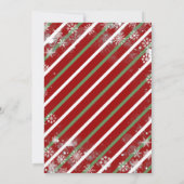 公式の北極からのサンタへの手紙 5x7インチ招待状 招待状 (裏面)