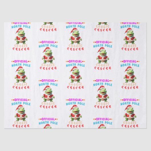 公式の北極クッキー試験機ジャイアントクリスマス 薄葉紙 (正面)