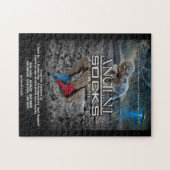 公式の古代の靴下 ジグソーパズル (横)