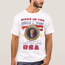 公式の司会者トランプ就任式のデイシャツ Tシャツ