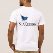 公式の国際的なSeaKeepersの社会のワイシャツ Tシャツ (裏面)