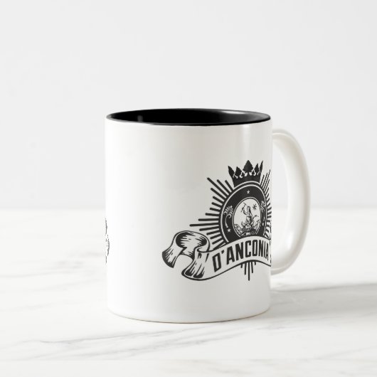 公式の地図書は映画マグをすくめました ツートーンマグカップ (正面右)