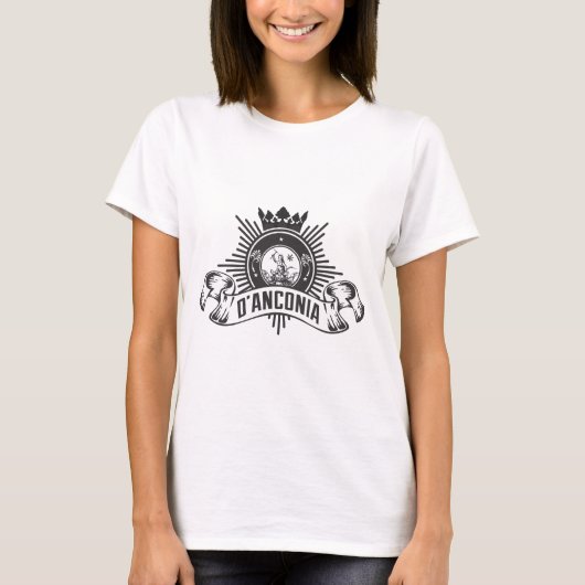 公式の地図書は映画d'Anconiaの銅をすくめました Tシャツ (正面)