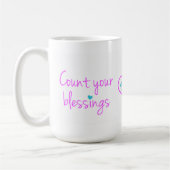 公式の塵のバニー及び恵みのコーヒー・マグ コーヒーマグカップ (左)