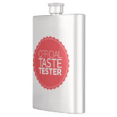 公式の好みのテスター フラスク (左)