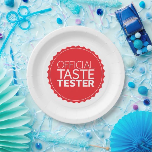 公式の好みのテスター ペーパープレート (パーティー)