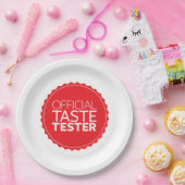 公式の好みのテスター ペーパープレート (パーティー)