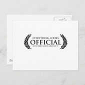 公式の小葉さい ポストカード (正面/裏面)