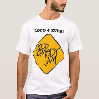 公式の気違いの喜劇の込み合いのTシャツ Tシャツ