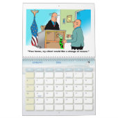 公式の法的漫画のカレンダー カレンダー (1月 2026)