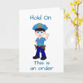 公式の注文*休日楽しむ* カード (黄色い花)