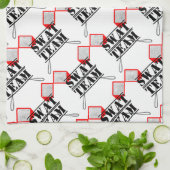 公式の特別機動隊のハエ叩き キッチンタオル (折り畳み)