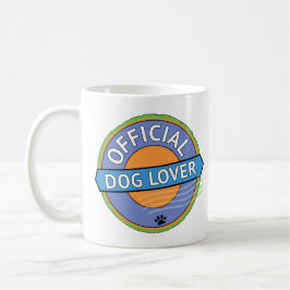 公式の犬好き コーヒーマグカップ