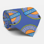 公式の犬好き ネクタイ (ロール)