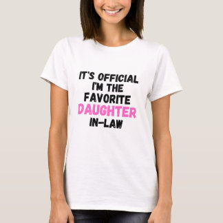 公式の義理の娘です Tシャツ