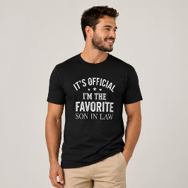 公式の義理の息子です 冗談でしょ? Tシャツ
