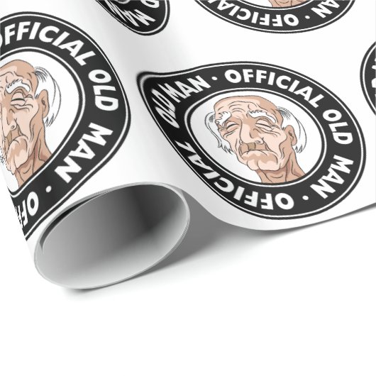 公式の老人 ラッピングペーパー (ロールコーナー)