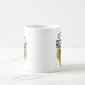 公式の退職クラブ コーヒーマグカップ (中央)