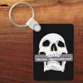 公式の金属咀嚼用キーチェーン キーホルダー (正面)