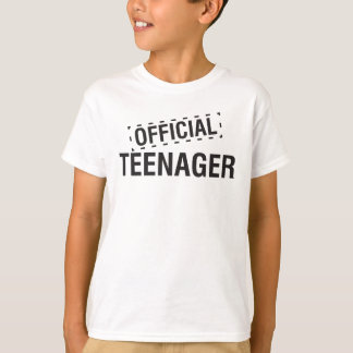 公式の10代の若者のTシャツ Tシャツ