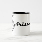 公式のAristocobのコーヒー・マグ ツートーンマグカップ (中央)