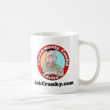 公式のAskCrankyのコーヒー・マグ