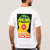 公式のBernankeの脱出の世界旅行のワイシャツ#2 Tシャツ (裏面)
