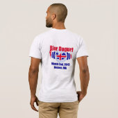 公式のBjor Dagurの2013年のはしご酒のTシャツ(XL) Tシャツ (裏面フル)