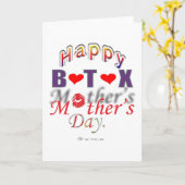公式のBotoxの母の日カード カード (黄色い花)