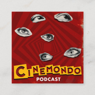 公式のCinemondoの名刺 スクエア名刺