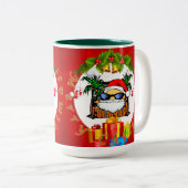 公式のCoralLagoのクリスマスのマグ ツートーンマグカップ (正面右)