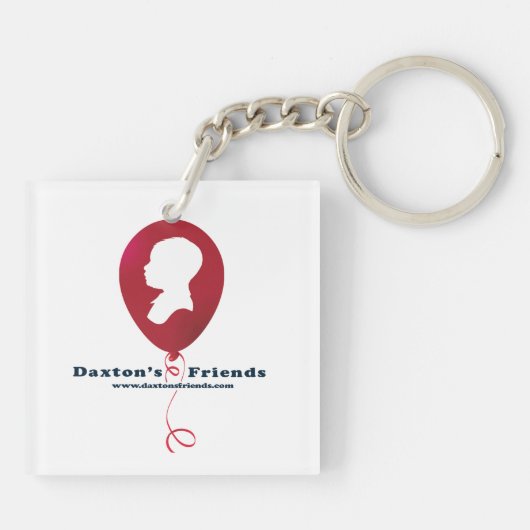 公式のDaxtonの友人の倍はKeychain味方しました キーホルダー (裏面)