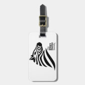 公式のEhlers-Danlosの社会のロゴ ラゲッジタグ (正面縦)