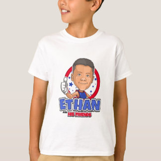 公式のEthanおよび彼の友人のTシャツ! Tシャツ