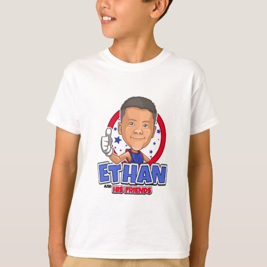 公式のEthanおよび彼の友人のTシャツ! Tシャツ (正面)