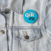 公式のQik私ボタンのバッジ 缶バッジ (インサイチュ)