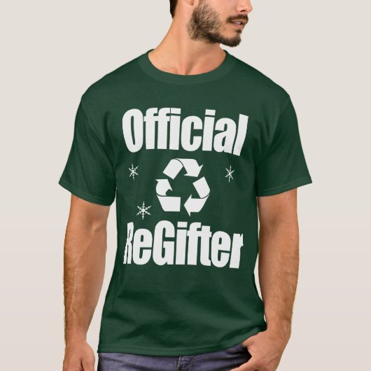 公式のReGifter Tシャツ (正面)
